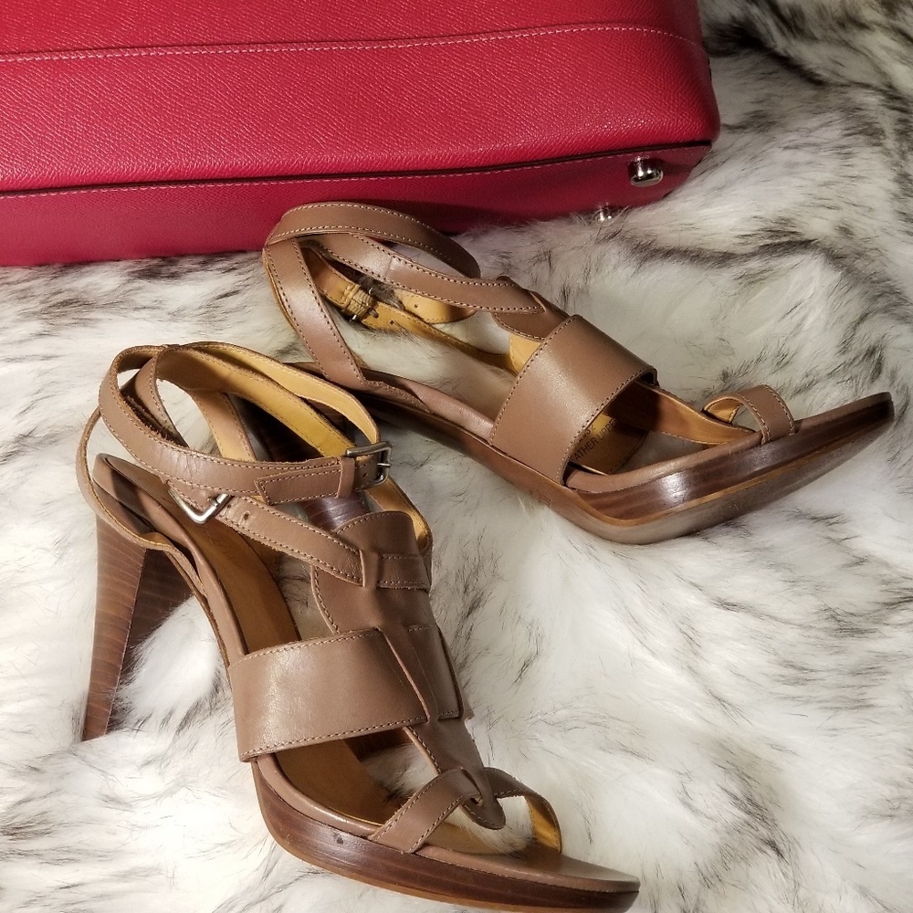 Italian LEATHER J.Crew Heels Shoes Final Markdown - Picture 5 of 8